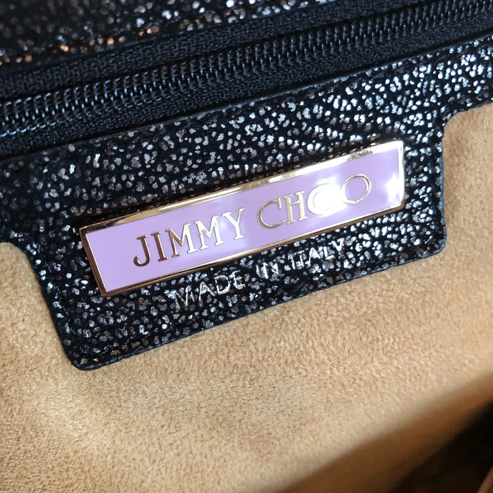 100% authentic jimmy Choo large bag❣️w/dust bag - Picture 15 of 16